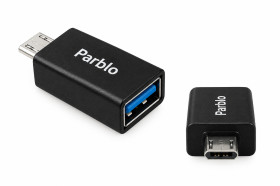 Графічні планшети Графические планшеты ^/--/^ Перехідник Parblo OTG Micro-USB на USB-A для графічного планшета   Parblo Ninos N series ^_^^^ Переходник Parblo OTG Micro-USB на USB-A для графического планшета Parblo Ninos N series - фото фото фото