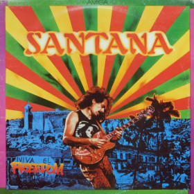Платівки Пластинки ^/--/^ Santana - Freedom - 1987.  (LP). 12. Vinyl. Пластинка. Germany ^_^^^ Santana — Freedom — 1987. (LP). 12. Vinyl. Платівка. Germany - фото фото фото