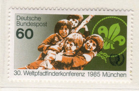 Малі Держави Європи Малые Государства Европы ^/--/^ Германия 1985 г MNH - скауты ^_^^^ Німеччина 1985 MNH - скаути - фото фото фото