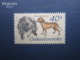 Фауна Фауна ^/--/^ Марка Чехословаччина 1973 фауна собака баварський гірський гончак MNH ^_^^^ Марка Чехословакия 1973 фауна собака баварский горный гончак MNH - фото фото фото