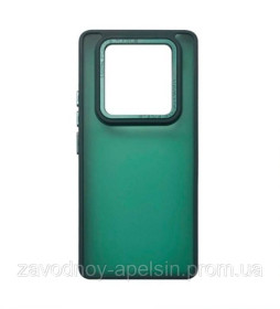 Чохли, бампера Чехлы, бампера ^/--/^ Xiaomi Redmi Note 14 Pro 4 /--/ G Чехол матовый TPU+PC (зеленый) ^_^^^ Xiaomi Redmi Note 14 Pro 4 /--/ G Чехол матовий TPU+PC (зелений) - фото фото фото