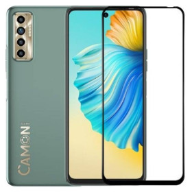 Чохли, бампера Чехлы, бампера ^/--/^ Захисне скло Fiji Premium для Tecno Camon 17 /--/ P (CG /--/ 7 /--/ n) повне проклеювання Anti-Static чорний ^_^^^ Защитное стекло Fiji Premium для Tecno Camon 17 /--/ P (CG /--/ 7 /--/ n) полное проклеивание Anti-Static черный - фото фото фото