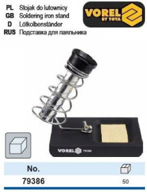 Інші інструменти Другие инструменты ^/--/^ Подставка для паяльника VOREL-79386 ^_^^^ Польща VOREL-79386 - фото фото фото