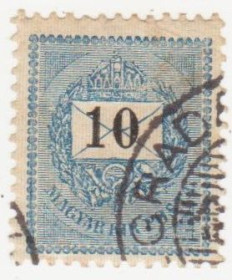Угорщина Венгрия ^/--/^ Венгрия 1888 г. № 32 гашеная ^_^^^ Угорщина 1888 р. No 32 гашена - фото фото фото