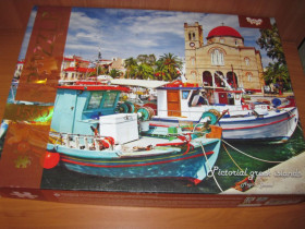 Пазли, мозаїки Пазлы, мозаики ^/--/^ Пазлы &amp;quot;Danko Toys&amp;quot; 1500 шт. &amp;quot;Pictorial greek island&amp;quot; Некомплект. ^_^^^ Пазли &amp;quot;Danko Toys &amp;quot; 1500 шт. &amp;quot;Pictorial greek island &amp;quot; Некомплект. - фото фото фото