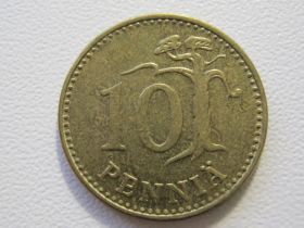 Фінляндія Финляндия ^/--/^ Финляндия 10 пенни 1981 года 1860 ^_^^^ Фінляндія 10 пенні 1981 1860 - фото фото фото