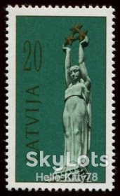 Країни СНД Страны СНГ ^/--/^ Латвия 1991 стандарт искусство скульптура Зале Mi 319 MNH ^_^^^ Латвія 1991 стандарт мистецтво скульптура Залі Mi 319 MNH - фото фото фото