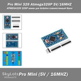 Інші радіокомпоненти Другие радиокомпоненты ^/--/^ Pro Mini 328 Atmega /--/ 328 /--/ P 5 /--/ V/16 /--/ MHZ ATMEGA /--/ 328 328 /--/ P мини для Arduino совместимый Nano модуль Модуль Pro Mini на базе мощного микроконтроллера Atmega /--/ 328 /--/ P Версия на 5 /--/ V/16 /--/ MHz. ^_^^^ Pro Mini 328 Atmega /--/ 328 /--/ P 5 /--/ V/16 /--/ MHZ ATMEGA /--/ 328 328 /--/ P міні для Arduino сумісний Nano модуль Модуль Pro Mini на базі потужного мікроконтролера Atmega /--/ 328 /--/ P Версія на 5 /--/ V/16 /--/ MHz. - фото фото фото