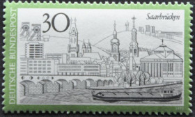 Інше Другое ^/--/^ ФРГ Архитектура Речной Транспорт 1973 ^_^^^ ФРН Архітектура Річковий Транспорт 1973 - фото фото фото