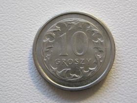 Сучасна (після ) Современная (после ) ^/--/^ Польша 10 грошей 2007 года 33643 ^_^^^ Польща 10 грошей 2007 року 33643 - фото фото фото