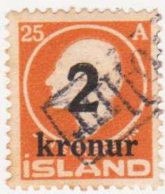 Ісландія Исландия ^/--/^ Исландия 1925 г. № 119 гашеная ^_^^^ Ісландія 1925 р. No 119 гашена - фото фото фото