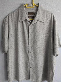 Сорочки Рубашки ^/--/^ Рубашка шелк оливковая &amp;apos;Marks &amp; Spencer collezione&amp;apos; 44-46 /--/ р ^_^^^ Сорочка шовк оливкова &amp;apos;Marks &amp; Spencer collezione &amp;apos; 44-46 /--/ р - фото фото фото