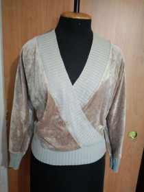 Кофти Кофты ^/--/^ Велюровая кофточка Suavite 46 /--/ р. ^_^^^ Велюрова кофточка Suavite 46 /--/ р. - фото фото фото