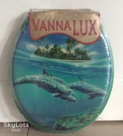 Інші Другие ^/--/^ Крышка для унитаза мягкая Vanna Lux с рисунком ^_^^^ Кришка для унітазу м'яка Vanna Lux з малюнком - фото фото фото