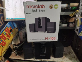 Колонки акустика Колонки, акустика ^/--/^ Акустическая система Microlab M-106 № 25030204/2 ^_^^^ Акустична система Microlab M-106 No 25030204/2 - фото фото фото