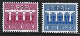 Інше Другое ^/--/^ Швейцария Европа СЕПТ 1984 ^_^^^ Швейцарія Європа СЕПТ 1984 - фото фото фото