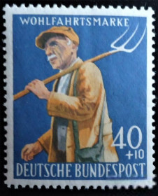 НДР, ФРН ГДР, ФРГ ^/--/^ Германия Саар 1957 - 1959. № 66 ^_^^^ Німеччина Саар 1957 — 1959. No 66 - фото фото фото