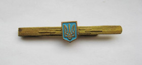 Інше Другое ^/--/^ Затискач для краватки  = Тризуб - герб =  Україна - важкий метал ^_^^^ Зажим для галстука = Тризуб - герб = Украина - тяжелый металл - фото фото фото