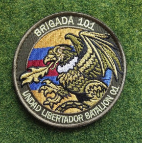 Інше Другое ^/--/^ Шеврон Украина BRIGADA 101 № 3711 ^_^^^ Шеврон Україна BRIGADA 101 No 3711 - фото фото фото