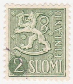 Балтійські країни Балтийские страны ^/--/^ Финляндия 1954 г.№ 433 гашеная ^_^^^ Фінляндія 1954 р. No 433 гашена - фото фото фото