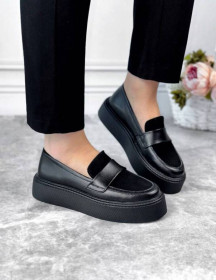 Туфлі Туфли ^/--/^ Женские кожаные лоферы, туфли кожаные 36-38,40,41 /--/ р код 2275 24, 37 ^_^^^ Жіночі шкіряні лофери, туфлі шкіряні, сліпони 36-41 /--/ р код 2275 24.5, 38 - фото фото фото