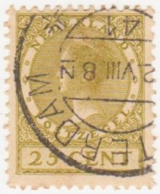 Бенілюкс Бенилюкс ^/--/^ Голландия 1924 г. № 158 гашеная ^_^^^ Голландія 1924 No 158 гашена - фото фото фото