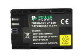 Акумулятори Аккумуляторы ^/--/^ Акумулятор PowerPlant Canon LP-E /--/ 6 /--/ N 2000 /--/ mAh ^_^^^ Акумулятор Canon LP-E /--/ 6 /--/ N 2000 /--/ mAh - фото фото фото