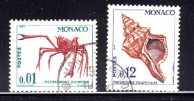 Фауна Фауна ^/--/^ Фауна . Монако 1964 г  гаш. ^_^^^ Монако 1964 г гаш. - фото фото фото
