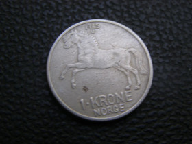 Норвегія Норвегия ^/--/^ 1 крона  Норвегия 1965 г ^_^^^ 1 крона Норвегія 1965 - фото фото фото