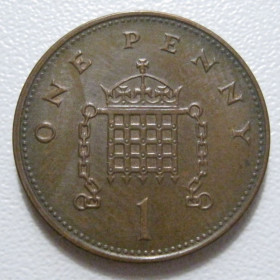 Єлизавета II (після ) Елизавета II (после ) ^/--/^ Велика Британія 1 пенні 1996 року 43119 ^_^^^ Великобритания 1 пенни 1996 года 43119 - фото фото фото