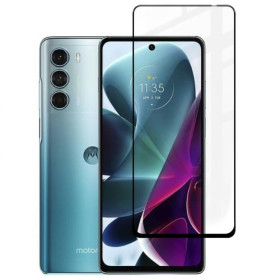 Чохли, бампера Чехлы, бампера ^/--/^ Захисне скло Fiji Premium для Motorola G /--/ 200 повне проклеювання Anti-Static чорний ^_^^^ Защитное стекло Fiji Premium для Motorola G /--/ 200 полное проклеивание Anti-Static черный - фото фото фото