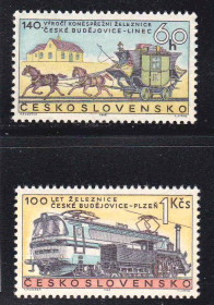 Транспорт Транспорт ^/--/^ Транспорт Техника. EU Чехословакия 1968 г  MNH - ^_^^^ Транспорт техніки. EU Чехословаччина 1968 MNH - фото фото фото