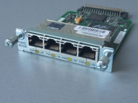 Маршрутизатори Маршрутизаторы ^/--/^ Cisco HWIC-4 /--/ ESW supported 1800/1941, 2800/2900, 3800/3900 - фото фото фото