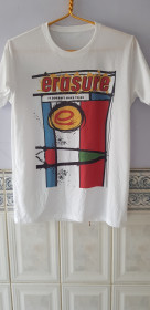 Футболки, майки Футболки, майки ^/--/^ Футболка &amp;quot;Erasure&amp;quot;  (100% polyester, S, Bangladesh) ^_^^^ Футболка &amp;quot;Erasure&amp;quot; (100% polyester, S, Bangladesh) - фото фото фото