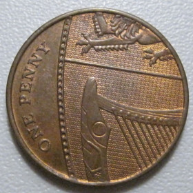 Єлизавета II (після ) Елизавета II (после ) ^/--/^ Велика Британія 1 пенні 2009 року 43236 ^_^^^ Великобритания 1 пенни 2009 года 43236 - фото фото фото