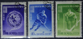 Інше Другое ^/--/^ СССР Спорт Первенство мира по хоккею 1957 ^_^^^ СРСР Спорт Першість світу з хокею 1957 - фото фото фото