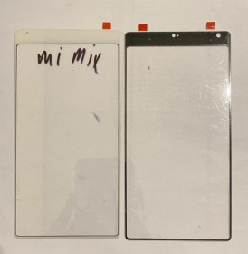 Сенсорні екрани і Дисплеї Сенсорные экраны и Дисплеи ^/--/^ Xiaomi MI MIX white стекло корпуса без ОСА пленки ^_^^^ Xiaomi MI MIX white скло корпусу без ОСА плівки - фото фото фото