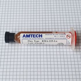 Витратні матеріали Расходные материалы ^/--/^ Флюс-паста AMTECH RMA-225-Lo 12 мл у шприці, слабоактивна, Оригінал ^_^^^ Флюс-паста AMTECH RMA-225-Lo 12 мл в шприце, слабоактивная, Оригинал - фото фото фото