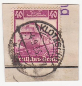 Третій Рейх (-) Третий Рейх (-) ^/--/^ Германия  ( Рейх) 1935 г. №  576 гашеная ^_^^^ Німеччина (Рейх) 1935 р. No 576 гашена - фото фото фото