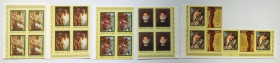 СРСР - СССР - ^/--/^ СССР 1977 Рубенс, живопись, квартблоки, MNH ^_^^^ СРСР 1977 Рубенс, живопис, квартблоки, MNH - фото фото фото