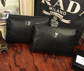 Клатчі Клатчи ^/--/^ СТИЛЬНЫЙ Мужской кожаный клатч VERSACE. Новая коллекция! ^_^^^ Чоловічий шкіряний клатч VERSACE. Нова колекція! - фото фото фото