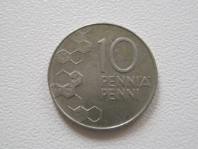 Фінляндія Финляндия ^/--/^ Финляндия 10 пенни 1991 года #16465 ^_^^^ Фінляндія 10 пенні 1991 року #16465 - фото фото фото