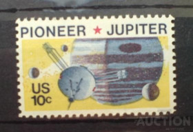 Освоєння космосу Освоение космоса ^/--/^ США USA Space  Mi 1164 Pioneer 10 MNH ^_^^^ США 1164 Pioneer 10 MNH - фото фото фото