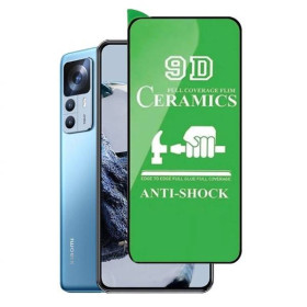 Чохли, бампера Чехлы, бампера ^/--/^ Захисне скло-плівка Fiji Ceramics для Xiaomi 12 /--/ T / 12 /--/ T Pro чорний Full Glue 0,26 мм в упаковці ^_^^^ Защитное стекло-пленка Fiji Ceramics для Xiaomi 12 /--/ T / 12 /--/ T Pro черный Full Glue 0,26 мм в упаковке - фото фото фото
