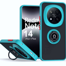 Чохли, бампера Чехлы, бампера ^/--/^ Чохол Fiji Colorframe для Xiaomi Redmi Note 14 Pro Plus 5 /--/ G матовий бампер з кільцем підставкою Turqu ^_^^^ Чехол Fiji Colorframe для Xiaomi Redmi Note 14 Pro Plus 5 /--/ G матовый бампер с кольцом подставкой Turqu - фото фото фото