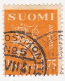 Скандинавія Скандинавия ^/--/^ Финляндия 1940 г. № 238 гашеная ^_^^^ Фінляндія 1940 р. No 238 гашена - фото фото фото