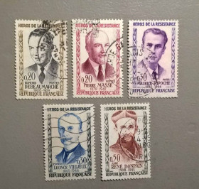 Франція Франция ^/--/^ Франция Личности 1960 ^_^^^ Франція Особистості 1960 - фото фото фото