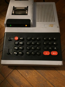 Калькулятори, ЕВМ Калькуляторы, ЭВМ ^/--/^ Калькулятор Elka 55. Рабочий. На пломбе! ^_^^^ Калькулятор Elka 55. Робітник. На пломбі! - фото фото фото