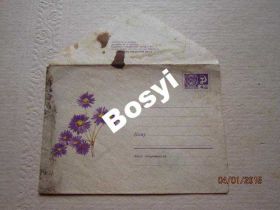 СРСР СССР ^/--/^ ХМК  Цветы Астра Кирпинева 1968 ^_^^^ ХМК Квіти Астра Кирпінева 1968 - фото фото фото