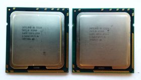 Процесори Процессоры ^/--/^ Пара 4 /--/ х ядерных Intel Xeon E /--/ 5520 2.26 /--/ GHz, 8 /--/ M 5.86 /--/ GT/s LGA /--/ 1366 Вживане ^_^^^ пара 4 /--/ х ядерних Intel Xeon E /--/ 5520 2.26 /--/ GHz, 8 /--/ M 5.86 /--/ GT/s LGA /--/ 1366 - фото фото фото